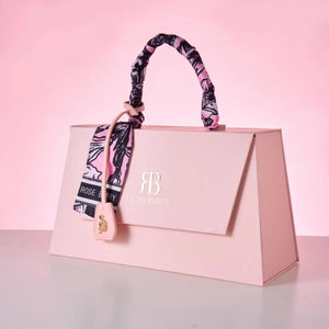 Pink Luxurious Makeup Bag With Makeup Bundle