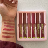 6 Colors Gentle and moisturizing long lasting lipglosses set