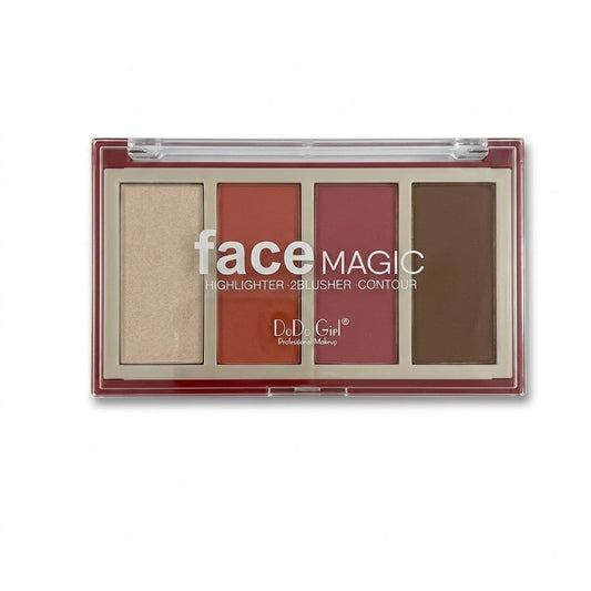 02 Face Magic Palette Blusher - Contour - Highlighter