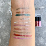 10 Colors Liquid Glitter Eyeshadow, Eyeliner, Multi Usage Set