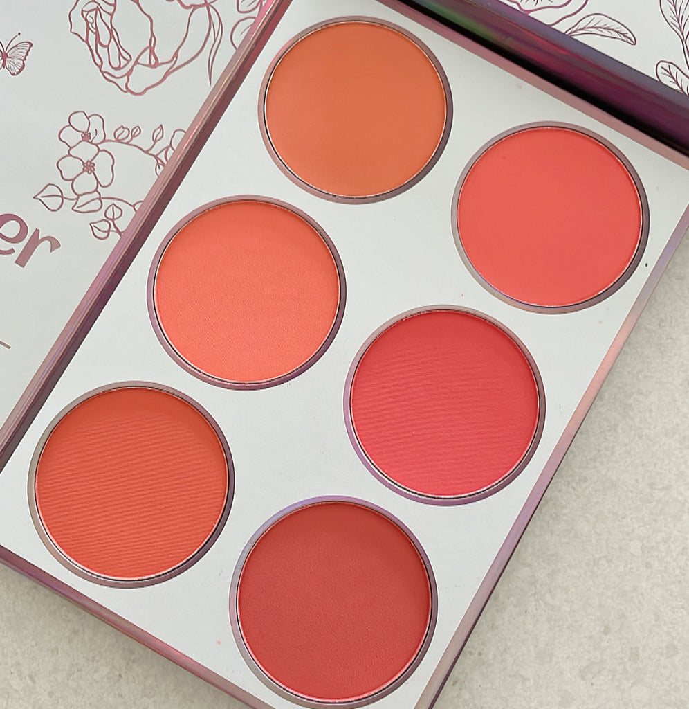 45 Colors Eyeshadow - Eyebrow Powder - Blusher - Contour - Powder - Highlighter Makeup Book