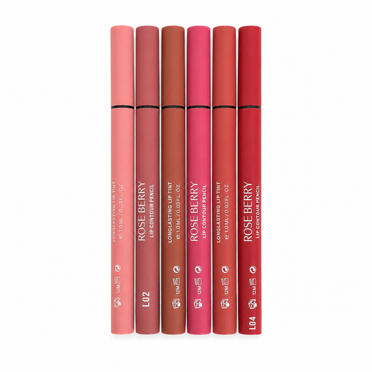 6 Colors lip Stain Long Lasting Lip Tint Set