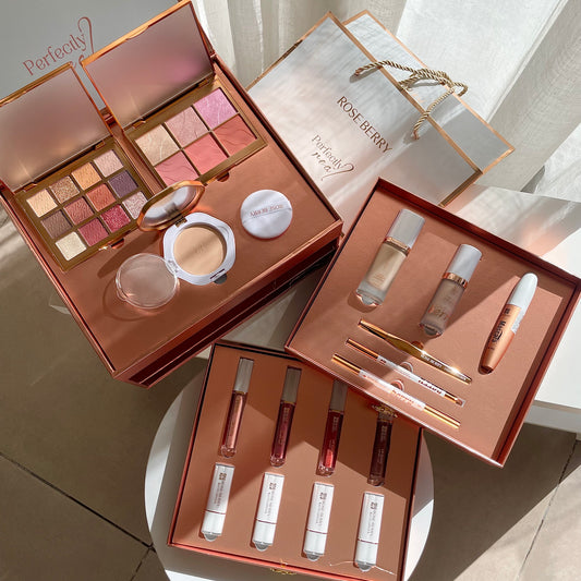 Display Makeup Set 2 Drawers With Bag Makeup Bundle