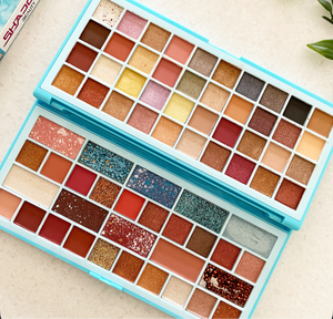 Romantic Five Star 70 Color Beauty Glazed Matte, Shimmer, Glitter and Creamy Eyeshadow Palette