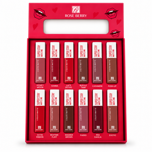 12 Colors Super Stay Matte Ink Liquid Lipsticks