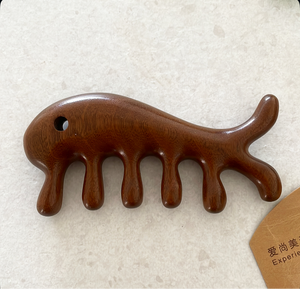 Wooden Scalp Massager