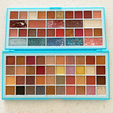 Romantic Five Star 70 Color Beauty Glazed Matte, Shimmer, Glitter and Creamy Eyeshadow Palette