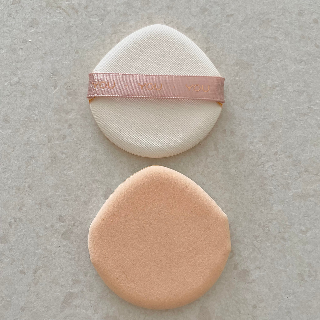 2 Pcs Powder Puff Set