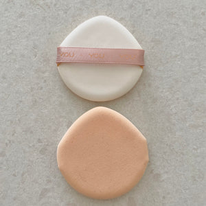 2 Pcs Powder Puff Set