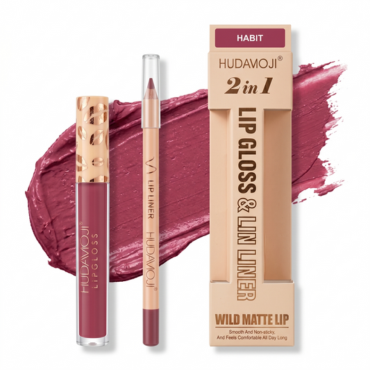 HABIT 2 in 1 Wild Liquid Lipstick & Lipliner