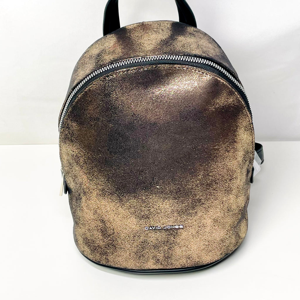 School & Cool Brown Medium Size Backpack