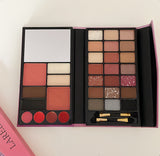 My Style Eyeshadow Blusher Rouge Highlighter Eyebrows Powder With 2 Brushes & Mirror Palette