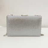 Silver Friendship Clutch