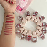 Ice Cream 12 Colors Matte Long Lasting Creamy Lip Glosses Pack