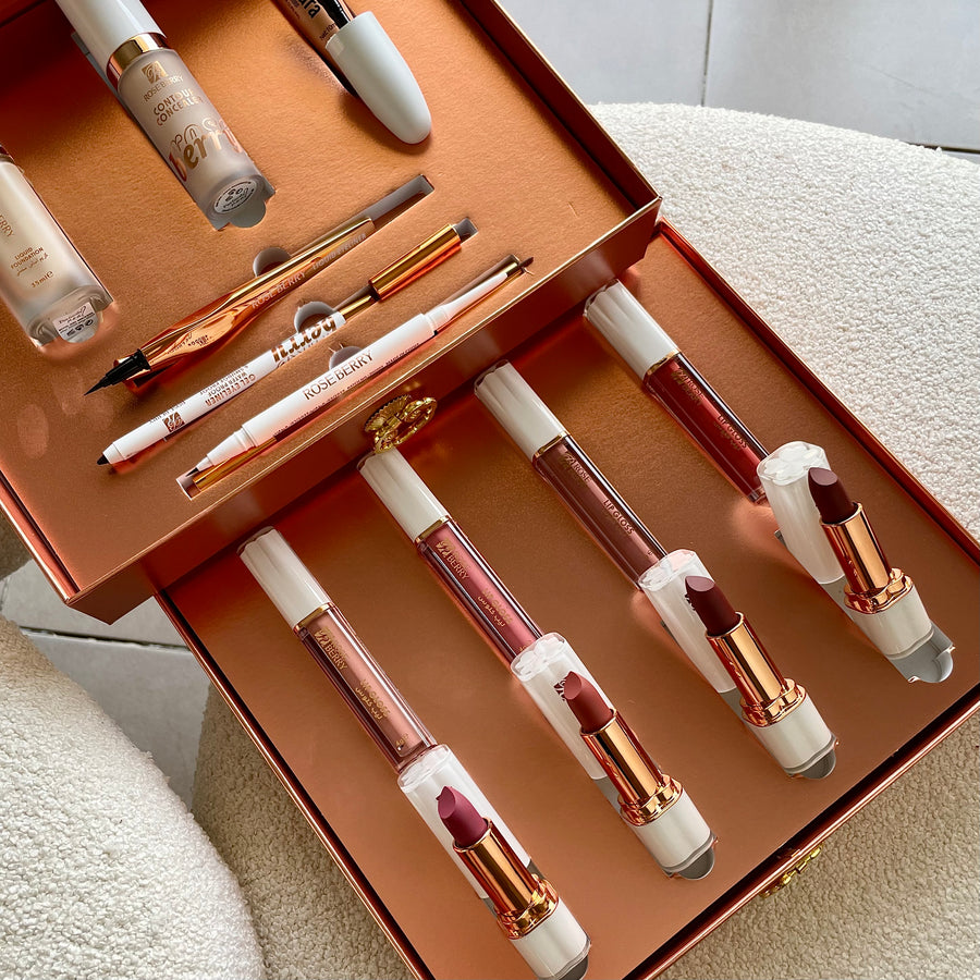 Real Beauty Display Makeup Drawers Bundle +47 PCS Gift