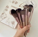 15 Pcs Makeup Brushes With Cover Bag