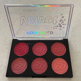 Code ( B ) 6 Velvet Colors Matte Powder Blush