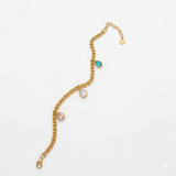 Gold Colorful Bracelet