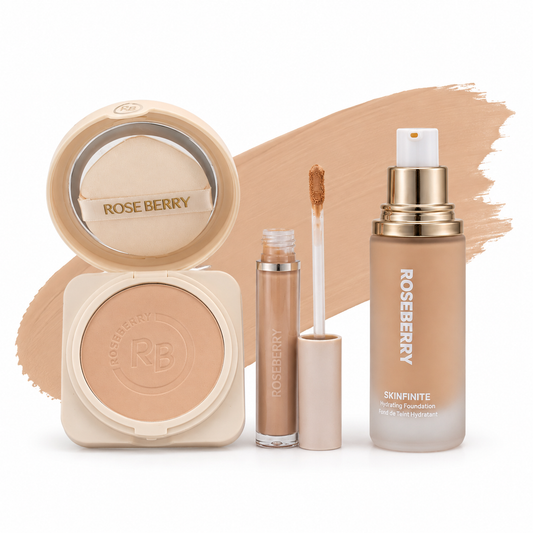 01 Light All Matte Makeup Bundle