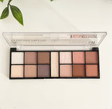 13 Matte & Shimmer Colors Classic Eyeshadow Palette