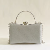 Silver Tokyo Clutch