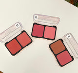 1 PC 2 Colors Lovely Matte Powder Blush