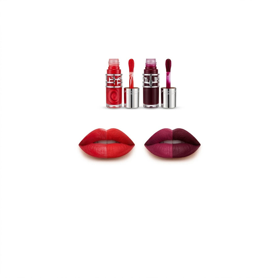 2 Colors Liquid Matte Lipsticks/Tint For Lips & Cheeks