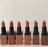 6 Warm Colors Matte Lipsticks Set