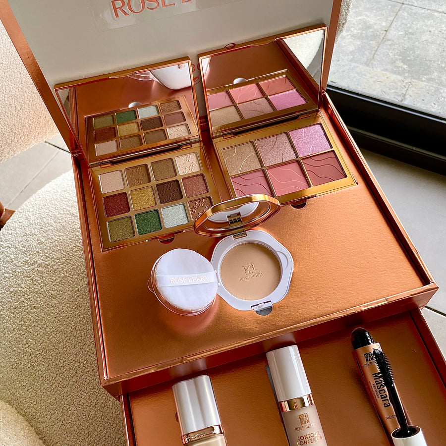 Real Beauty Display Makeup Drawers Bundle +47 PCS Gift