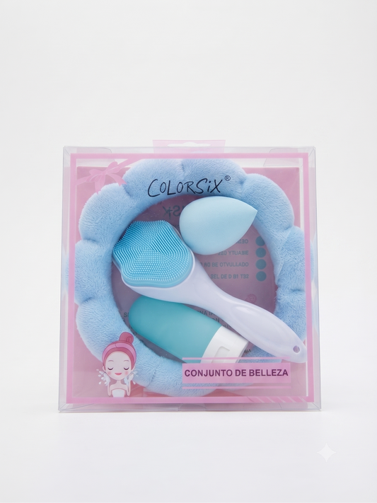 Baby Blue Face Care Set