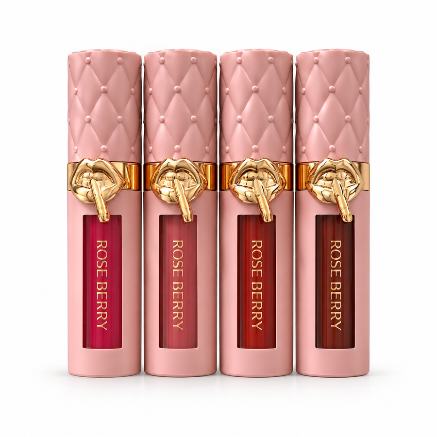 4 colors Mwah Glossy Lip Glosses Set - Code A