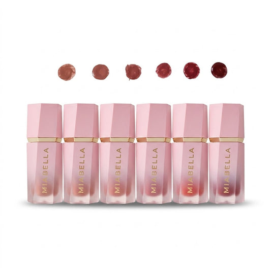 Liquid Blusher Sponge Applicator Matte 6 Colors Set