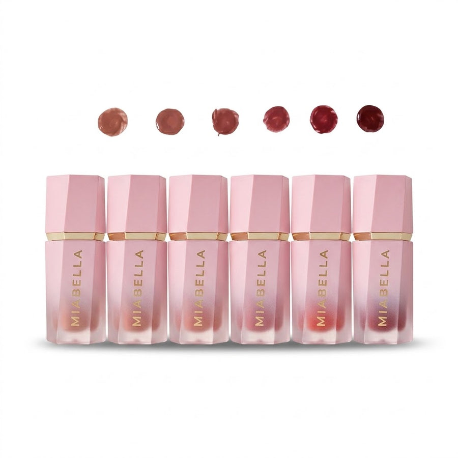 Liquid Blusher Sponge Applicator Matte 6 Colors Set