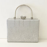 Silver New York Clutch