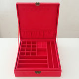 Red Vintage Accessories Organizer