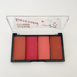 4 Colors Matte Powder Luxe Colors Blush Palette