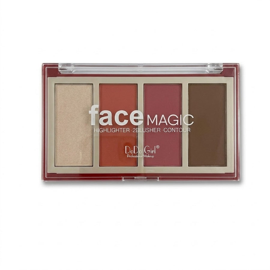 02 Face Magic Palette Blusher - Contour - Highlighter
