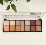 13 Matte & Shimmer Colors Classic Eyeshadow Palette