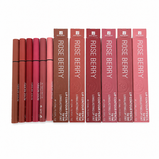 6 Colors lip Stain Long Lasting Lip Tint Set