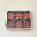 Code 02 Think Positive 6 Colors Matte Powder Blush Palette