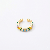 Colorful Free Size Ring