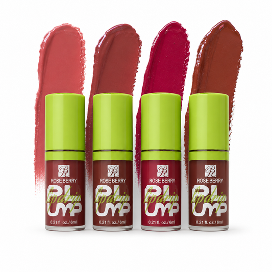 4 Colors Lip Gloss Sexy & Plump Long Lasting Lip Drip
