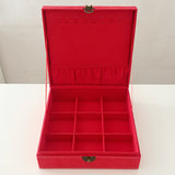 Red Vintage Accessories Organizer