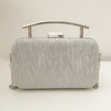 Silver Texas Clutch