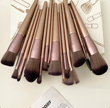 15 Pcs Makeup Brushes With Cover Bag