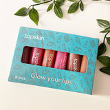 6 Pcs Scented Lipgloss Set