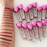 14 Matte Non Stick Special and Soft Colors With Heart Cover