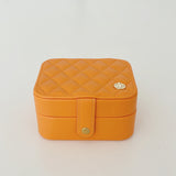 Orange Bubbles Accessories Organizer