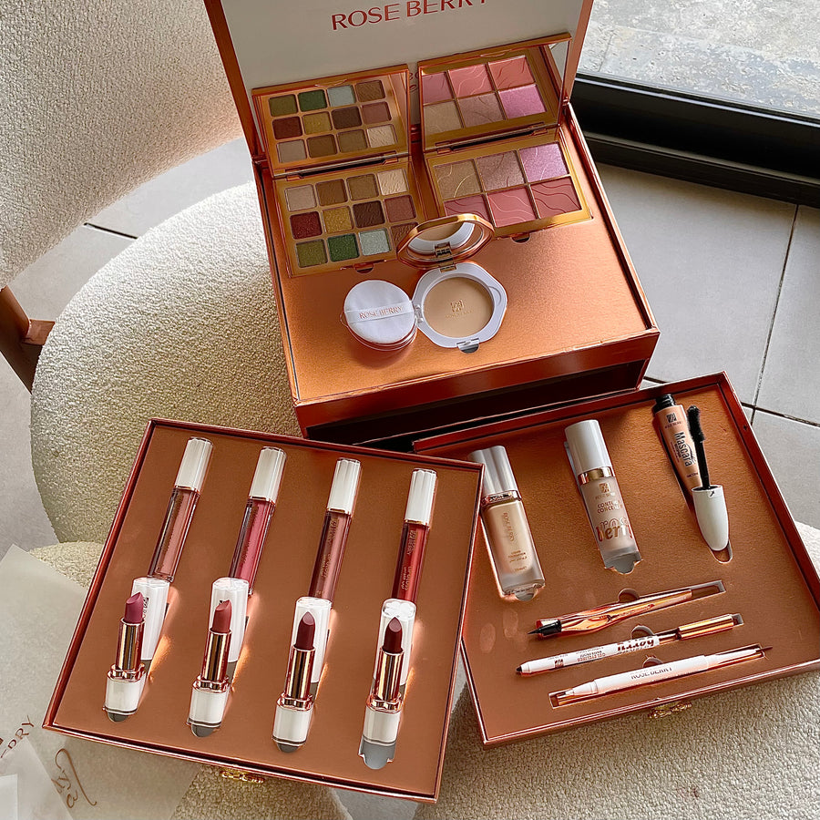 Real Beauty Display Makeup Drawers Bundle +47 PCS Gift