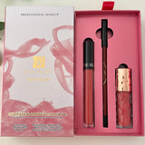 #L03 3 PCS Velvet Lip Set Hydrate & Matte Liquid Lipstick, Lipliner and Lipgloss
